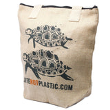 Eco Jute Turtle Bag (blue)