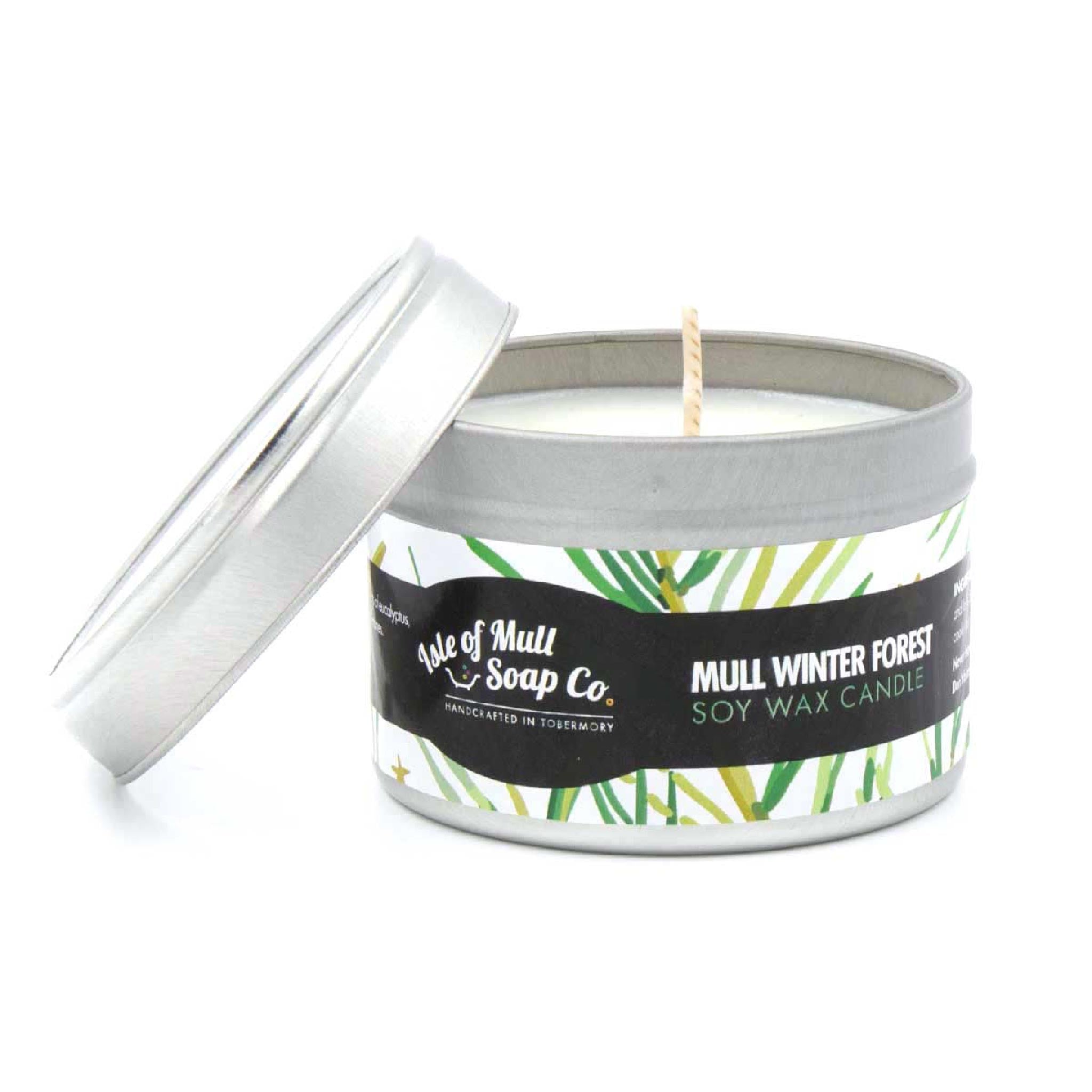 Mull Winter Forest Isle of Mull Candle
